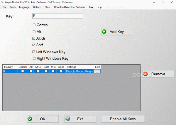 Simple Disable Key Crack With Keygen Latest