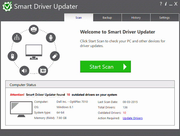 Smart Driver Updater Crack + Serial Number Download