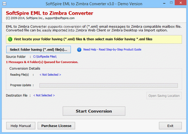 SoftSpire EML to Zimbra Converter Crack + Activation Code (Updated)