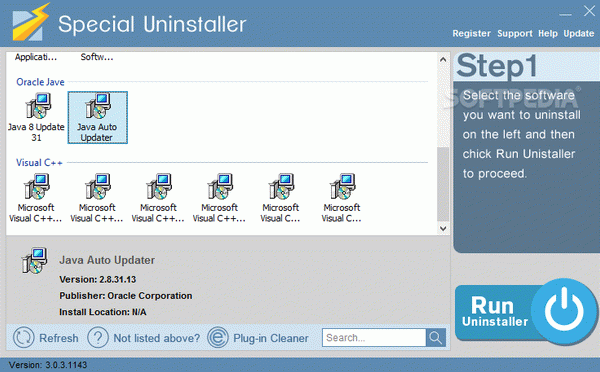 Special Uninstaller Serial Number Full Version