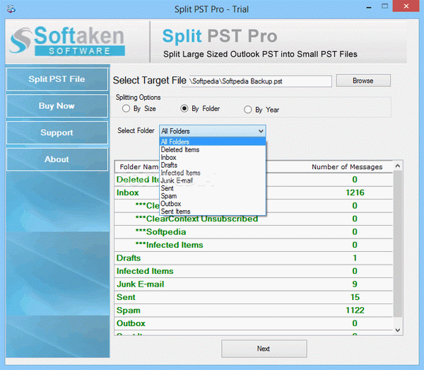 Split PST Pro Serial Key Full Version