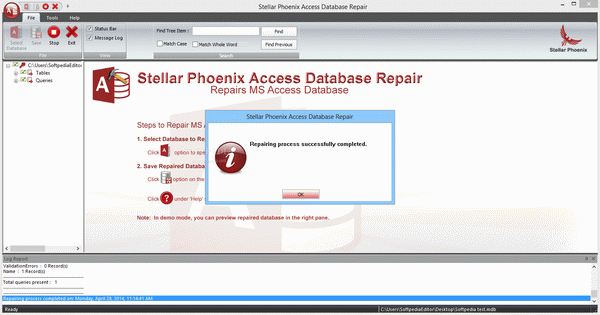 Stellar Phoenix Access Database Repair Crack + Serial Number