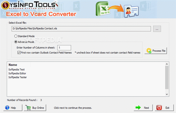 SysInfoTools Excel to vCard Converter Crack + Serial Key Updated