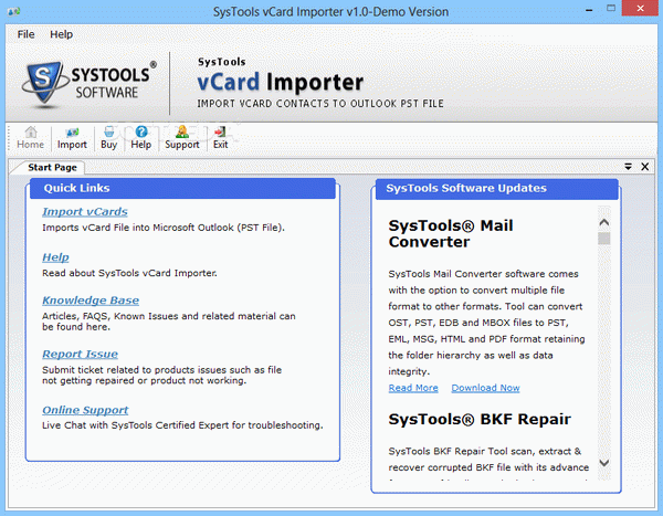 SysTools vCard Importer Crack + Keygen Download 2023