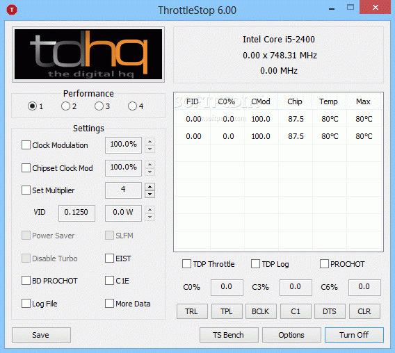 ThrottleStop Crack With Serial Number Latest