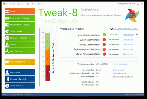 Tweak-8 Crack With License Key Latest