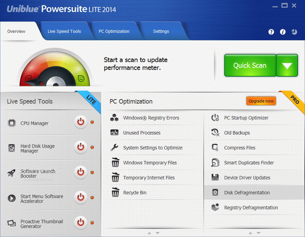 Uniblue PowerSuite Keygen Full Version