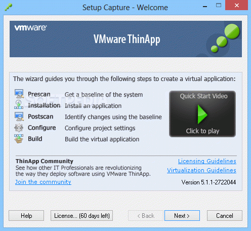 VMware ThinApp Crack & Serial Number