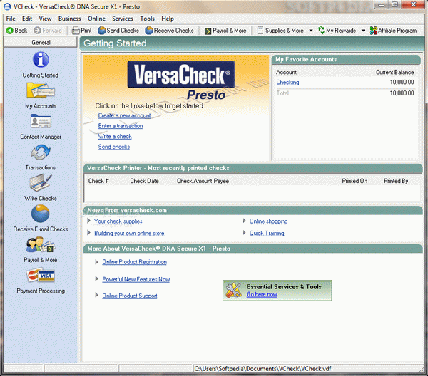 VersaCheck Presto Crack + Serial Key (Updated)