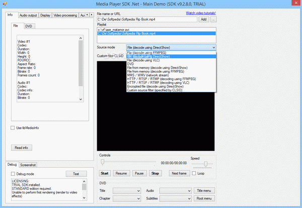 VisioForge Media Player SDK .NET Crack & Serial Number