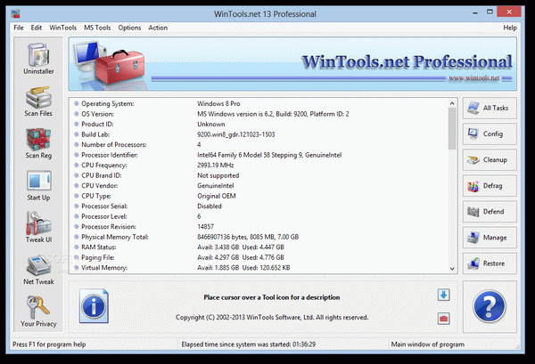 WinTools.net Professional Crack With Serial Key