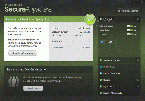 Webroot SecureAnywhere Internet Security Plus Crack With Activation Code Latest