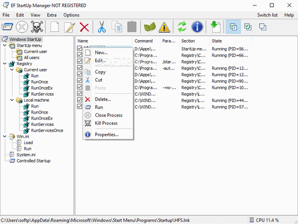 Portable EF StartUp Manager Crack With Serial Number 2021