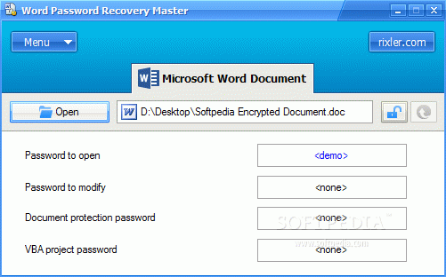 Word Password Recovery Master Crack With Serial Number Latest