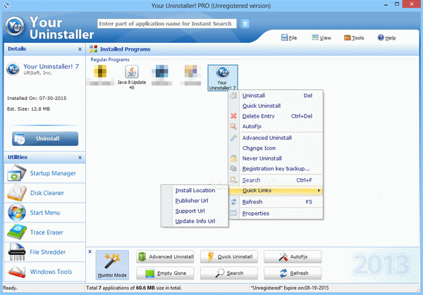 Your Uninstaller! PRO Crack With Activation Code