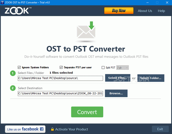 ZOOK OST to PST Converter Crack + Serial Key Download 2024