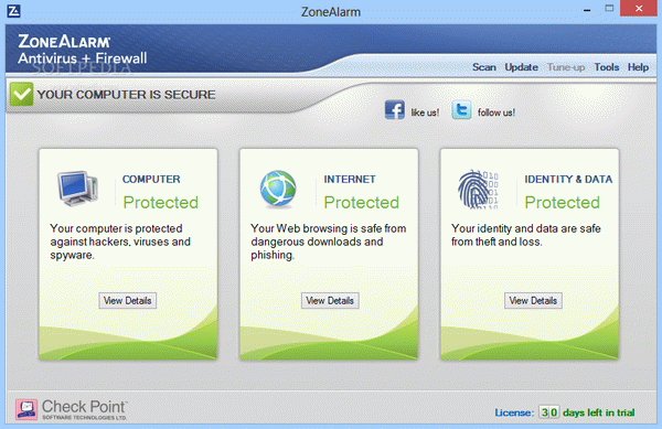 ZoneAlarm Pro Antivirus + Firewall Crack + Keygen Updated