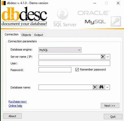 dbdesc Crack & Serial Number
