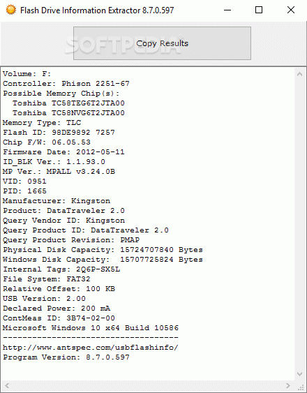 Flash Drive Information Extractor Crack + Serial Key