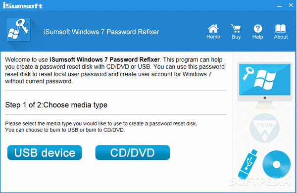 iSumsoft Windows 7 Password Refixer Crack With Activator