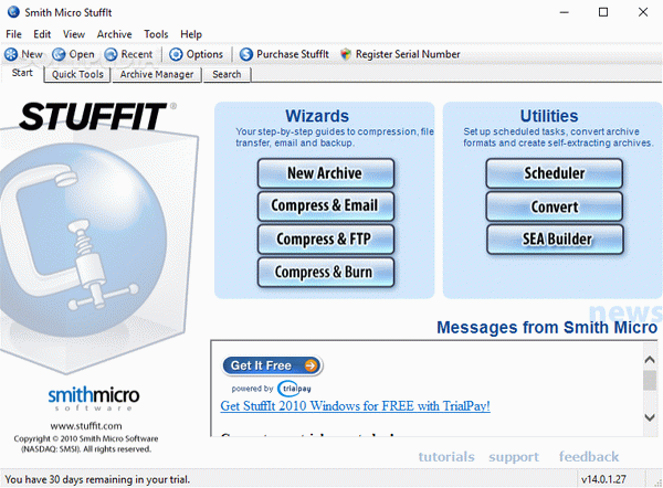 Smith Micro StuffIt (formerly StuffIt Deluxe 2010) Crack With Serial Key Latest