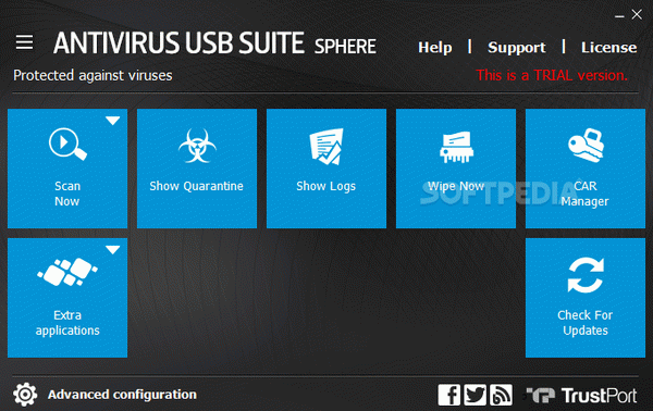 TrustPort Antivirus USB Suite Sphere Crack + Serial Key Updated