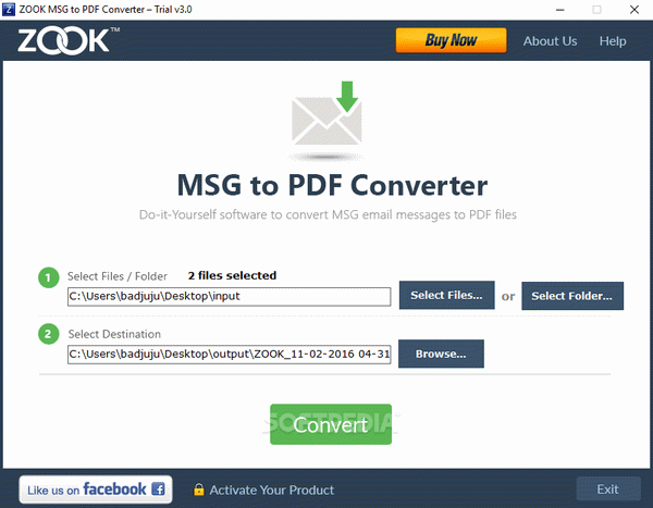 ZOOK MSG to PDF Converter Crack + Keygen Download